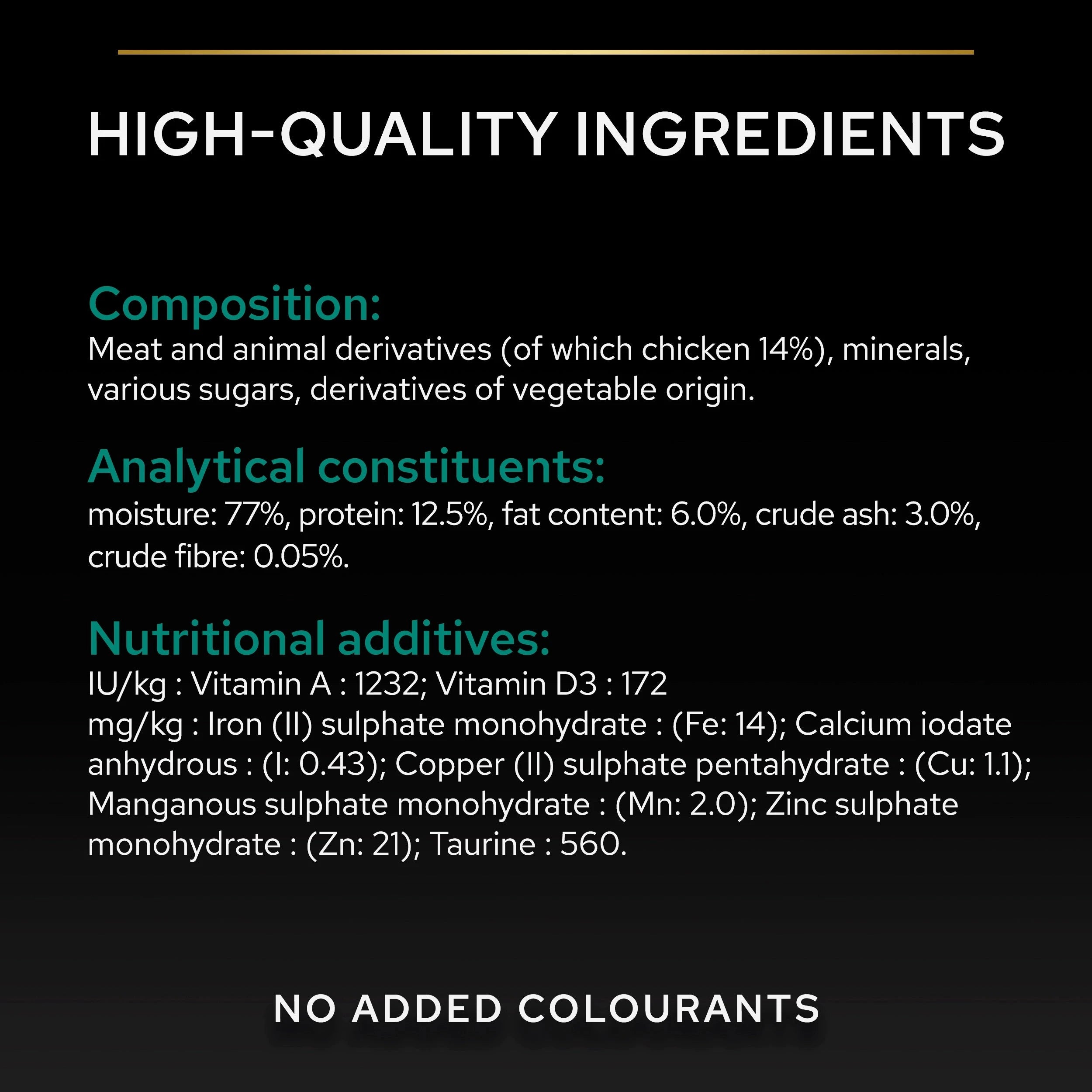 Purina Pro Plan - Adult Maintenance Wet Cat Food Terrine - Chicken