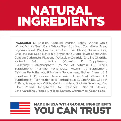 Hill's Small & Mini Breed Adult Dog Dry Food - Chicken