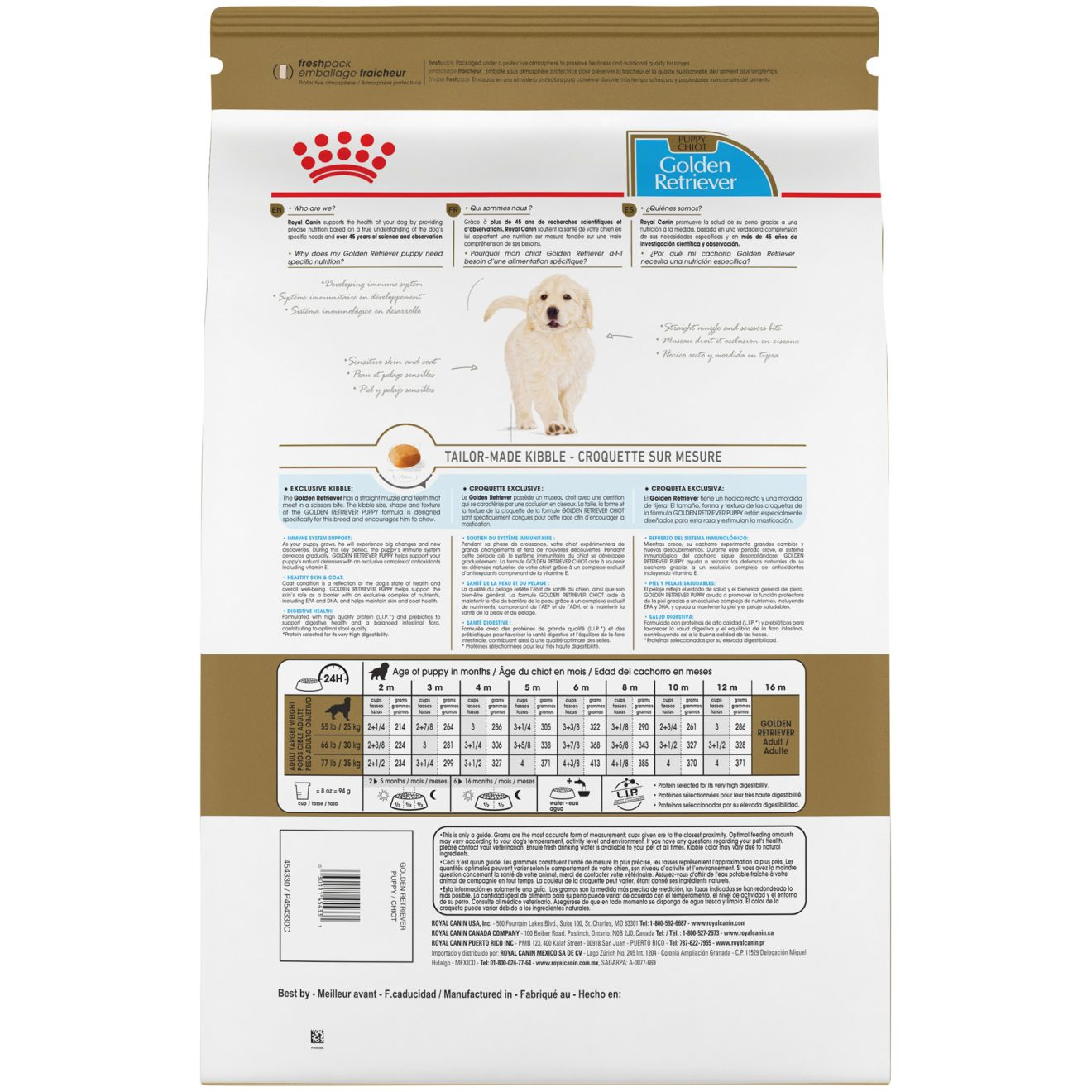 Royal Canin - Golden Retriever Puppy Dog Dry Food - Shaking Tails