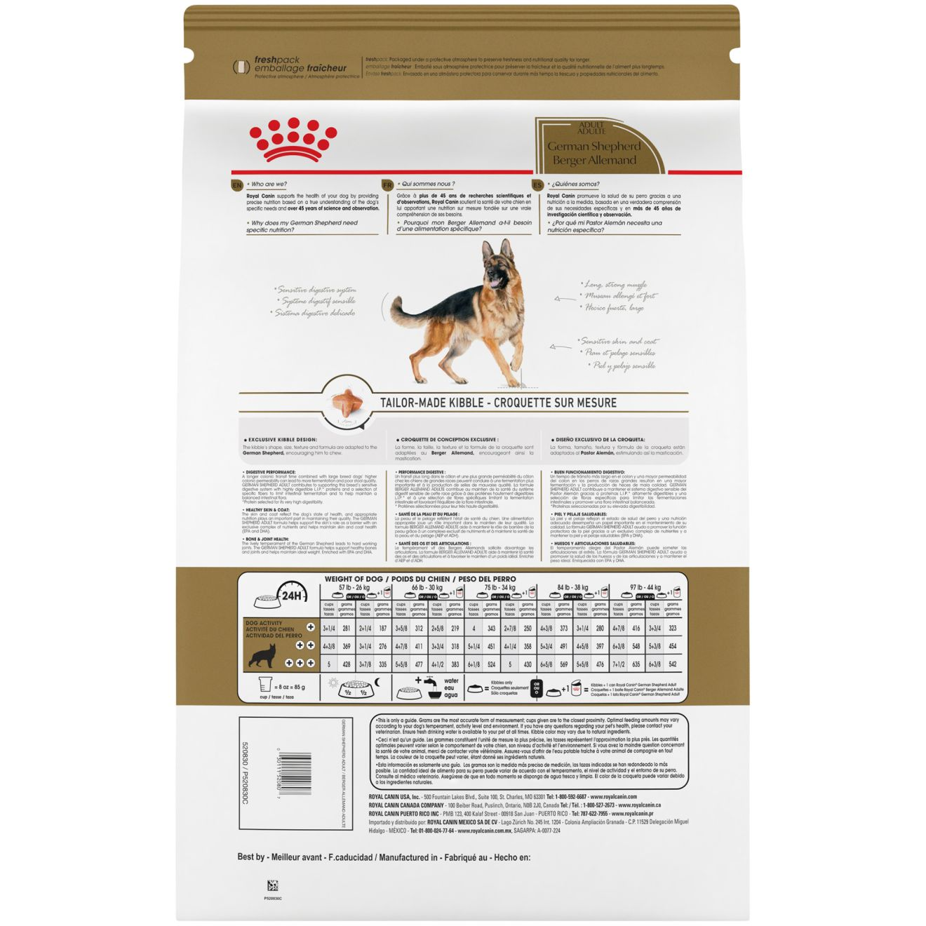 Royal Canin - German Shepherd Adult Dog Dry Food - Shaking Tails