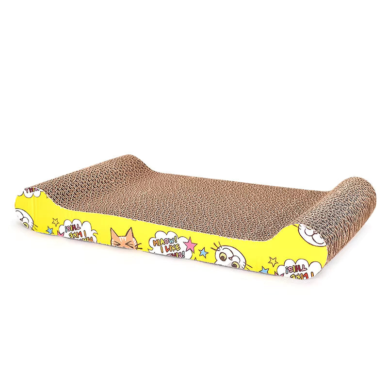 Cat Scratching Board with Catnip – Eco-Friendly & Durable - Shaking Tails