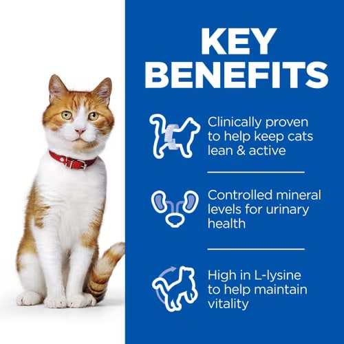 Hill's Sterilised Adult Cat Dry Food - Chicken - Shaking Tails