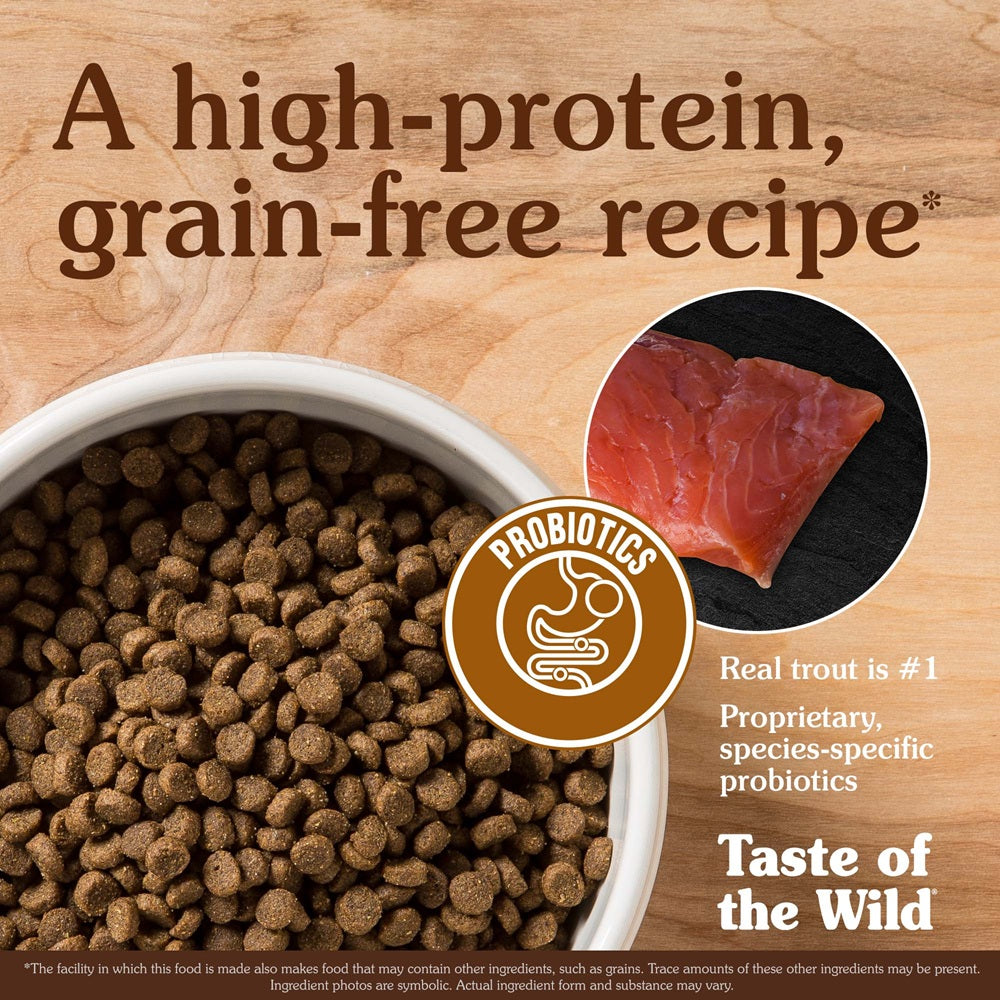 Taste Of The Wild - Canyon River Feline Recipe with Trout & Smoke-Flavored Salmon - Shaking Tails