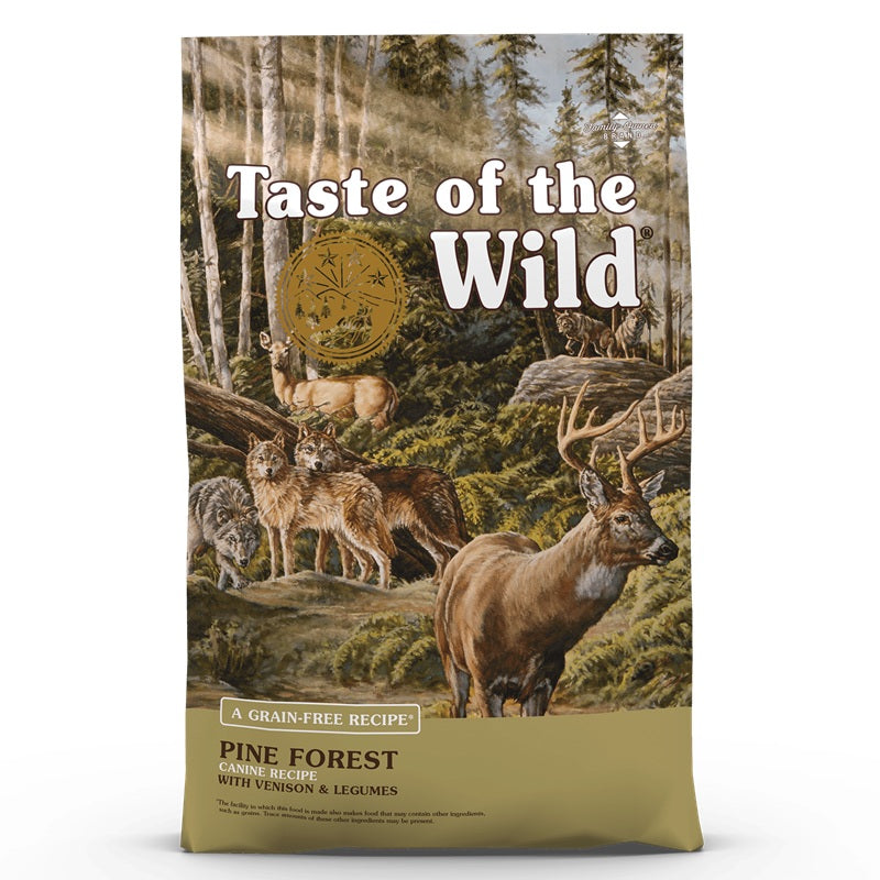 Taste Of The Wild - Pine Forest Canine Recipe with Venison & Legumes - Shaking Tails