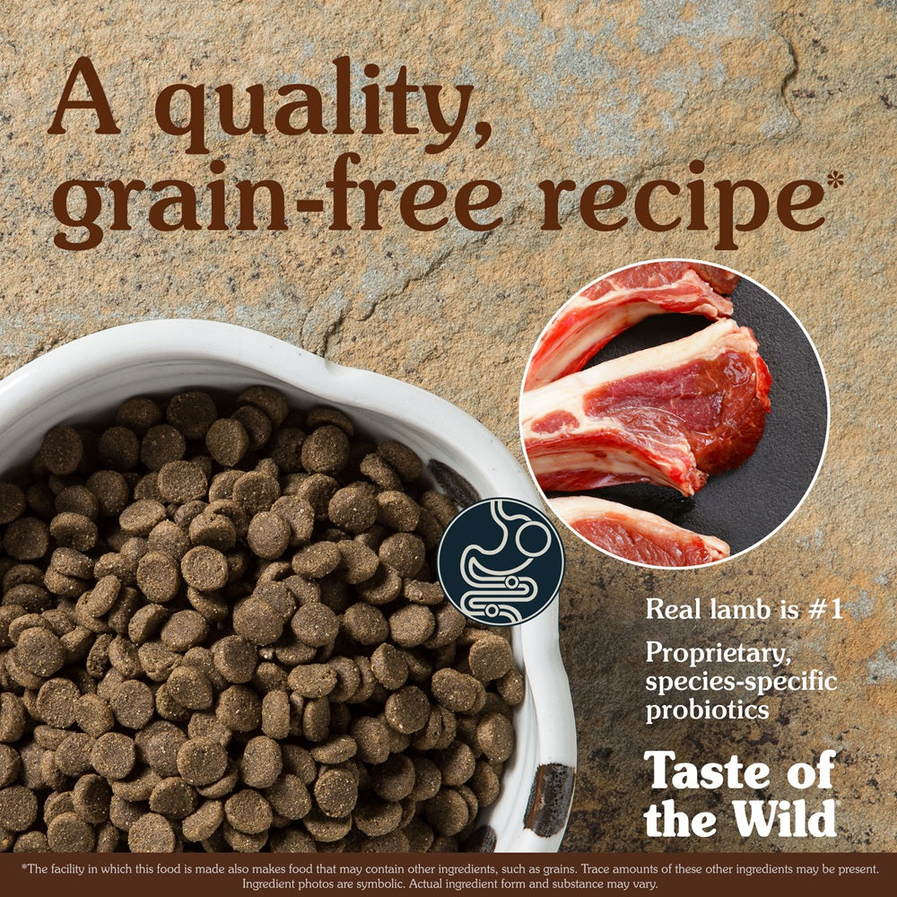 Taste Of The Wild - Sierra Mountain Canine Recipe with Roasted Lamb - Shaking Tails