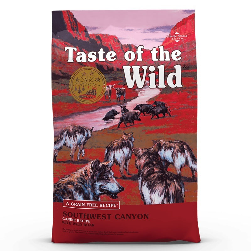 Taste Of The Wild - Southwest Canyon Canine Recipe with Wild Boar - Shaking Tails