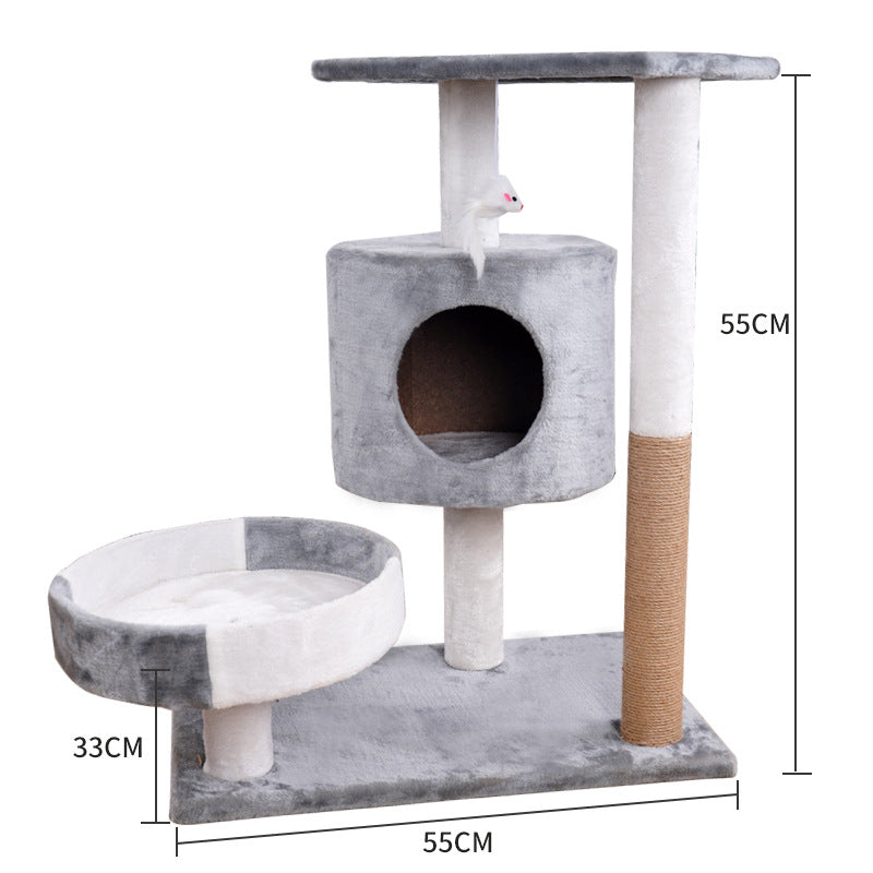 Small Cat Tree Scratcher with Sisal post