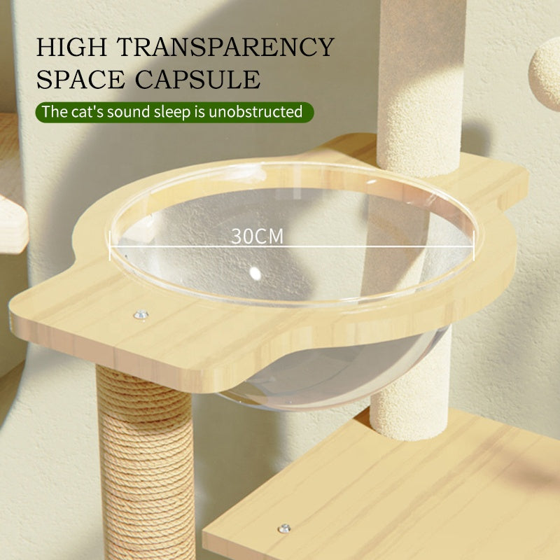 Cat Tree Scratcher House - Shaking Tails