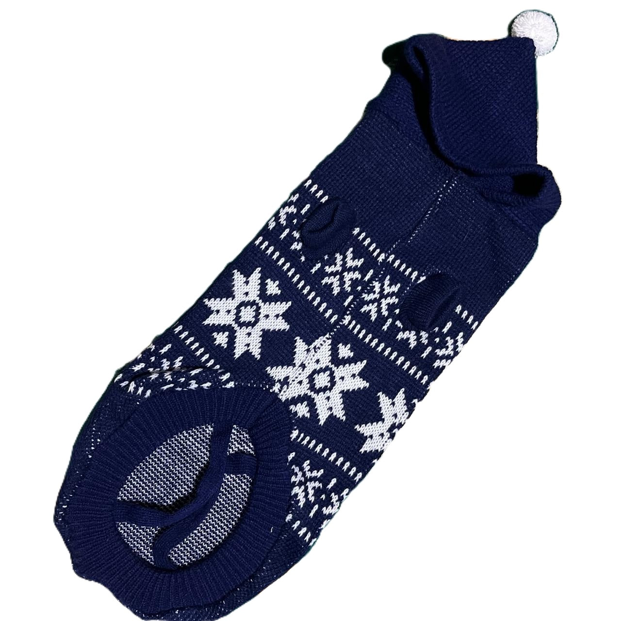 Winter Sweater For Small Dogs - Blue