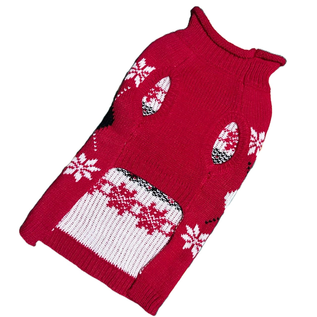 Winter Clothes for X-Small Dogs - Red Sweater