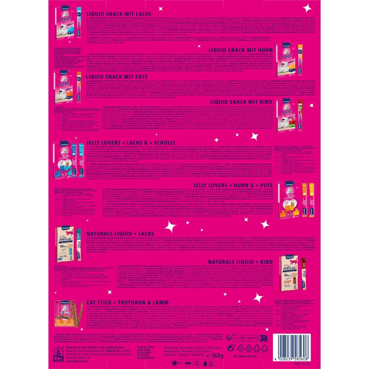 Vitakraft - Christmas Advent Calendar For Cats