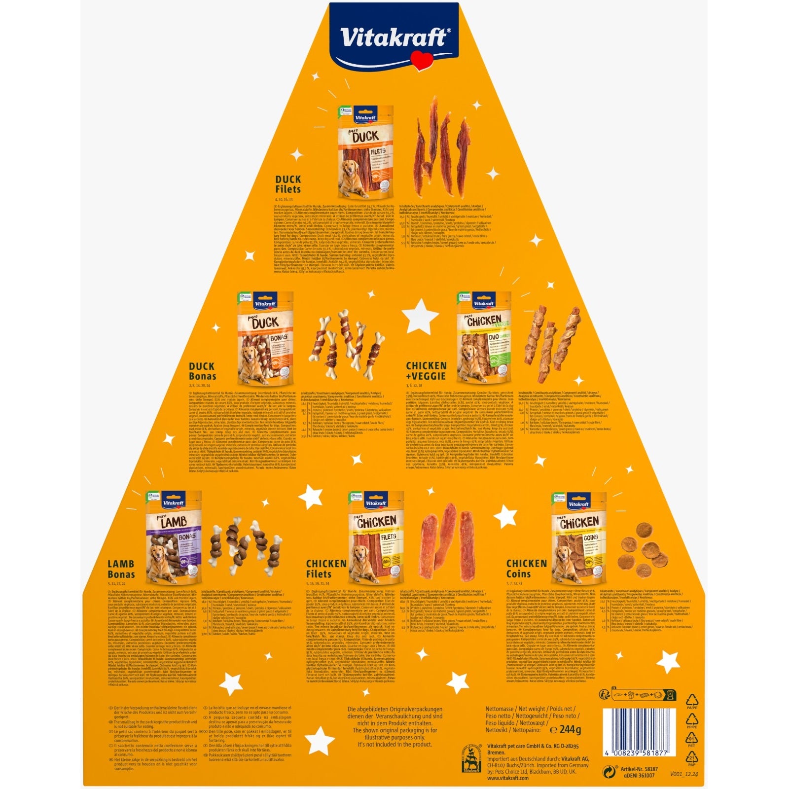 Vitakraft - Christmas Advent Calendar For Dogs
