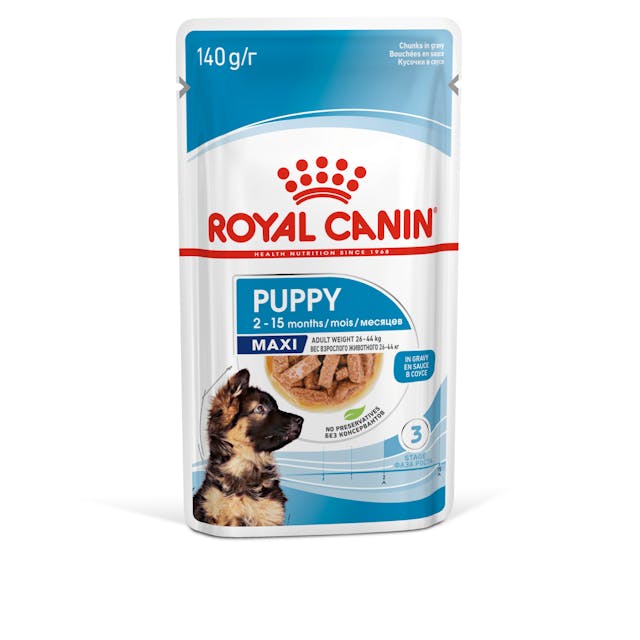Royal Canin - Wet Maxi Puppy Dog Food - Shaking Tails