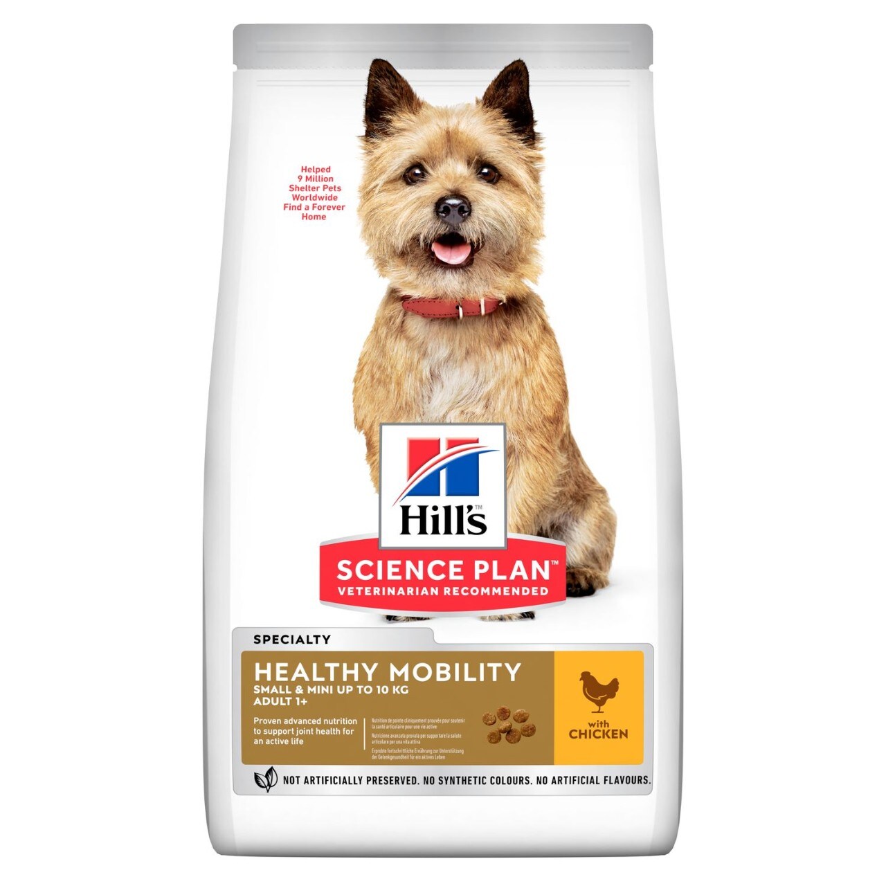 Hill's Healthy Mobility Adult Small & Mini Breed Dog Dry Food - Chicken
