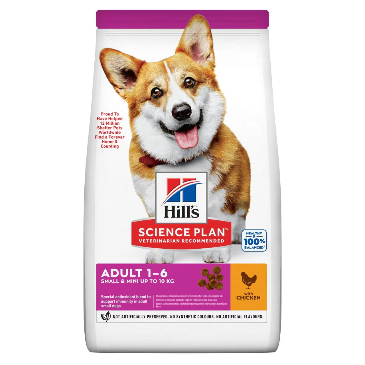 Hill's Small & Mini Breed Adult Dog Dry Food - Chicken