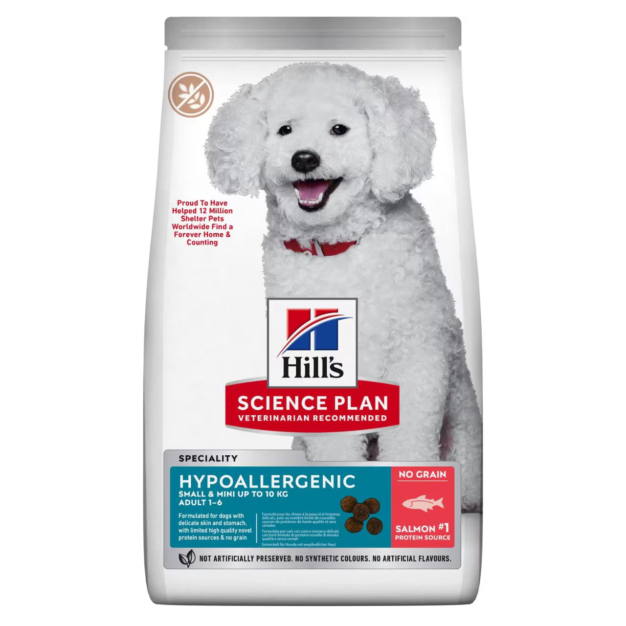 Hill's Hypoallergenic Adult Small & Mini Breed Dog Dry Food - Salmon